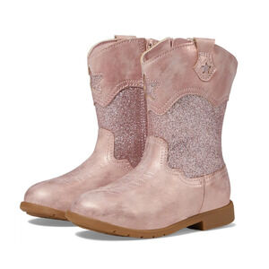 Stride Rite Girls SR Wynona Blush Boots Size 2 Toddler Shoes Pink Sparkle NIB